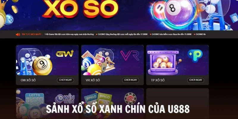 Sảnh xổ số